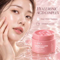 Crème de soin coréenne PDRN au collagène rose, hydratation intense, uniformisation du teint, anti-âge, crème pour le visage, OEM, marque privée