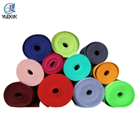 Colorfu l rouleau de feutre de tissu de polyester perforé à l'aiguille pour les projets d'artisanat de bricolage matériel de patchwork de couture