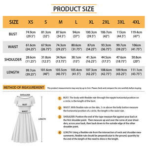 ชุดฮาวายไซส์ใหญ่พิเศษ สั่งทำได้ พิมพ์ลายคุณภาพสูง ผ้าควิลท์ลายอะโลฮ่า ชุดเดรสผู้หญิงแบบเป็นทางการ เซ็กซี่ ความยาวคลุมเข่า แขนสั้น - Product Image 6