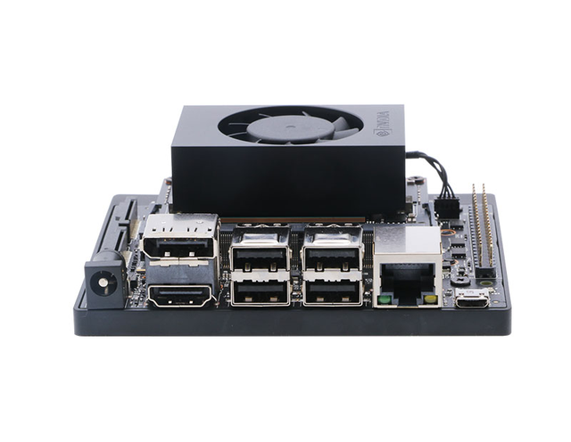 High Performance AI Supercomputer for Edge Computing with Cooling Fan