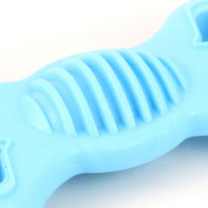 Juguete Masticable Interactivo de Plástico Resistente de 10 cm con Cuatro Orificios, Estilo Divertido para Mascotas Pequeñas - Product Image 2