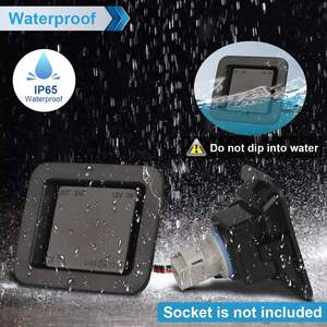 ไฟส่องป้ายทะเบียน LED แบบไร้ข้อผิดพลาด 2 ชิ้น สำหรับรถฟอร์ด F150 F-150 Raptor ปี 2015 - 2018 โคมไฟป้ายทะเบียนรถยนต์ เลนส์รมดำ แสงสีขาว 6000K - Product Image 6