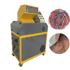 50-80KG/H 7.5KW Automatic <b>Gear</b>-Driven Copper & Aluminum <b>Cable</b> Granulator with High Safety for Scrap Metal Recycling - Product Image 1