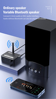2024 HG numérique vers analogique Audio DAC convertisseur Spdif Signal à fibre optique vers 3.5MM AUX amplificateur décodeur Bluetooth 5.0 récepteur
