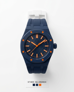 Luxury Bioceramic Octagon Men <b>Watch</b> Waterproof Colorful Silicon Strap Casual Sport Wristwatch Geometric <b>Homage</b> <b>Watch</b> Wholesale - Product Image 6