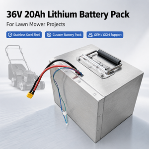 OEM ODM Maaierbatterij 36V 20Ah LiFePO4 Batterijpakket XT60 4000 Cycli CAN BMS -20 ° C Ontlading voor gazonmaaier en tuingereedschap - Product Image 1