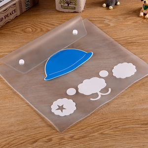 Có Thể Tái Chế Rõ Ràng PVC Nhựa Móc Túi Cho T-shirt Bao Bì Với Zipper Đóng Cửa - Product Image 4