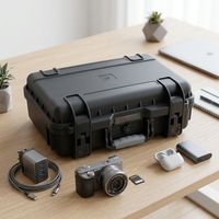 Étui à outils rigide en PVC/EVA noir étanche IP67, OEM ODM, portable, pour transport en extérieur