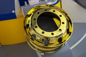 ขอบล้ออลูมิเนียมฟอร์จขนาด22.5x14เคลือบด้วยโครเมียมรถทำจากอัลลอยด์ - Product Image 2