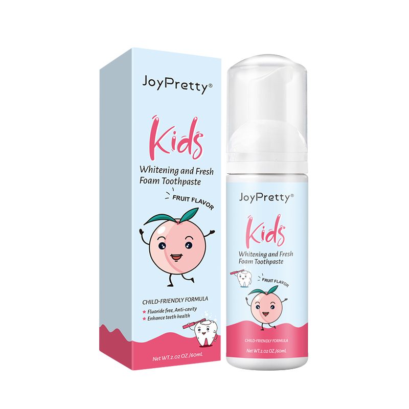 Детская зубная паста Mu Si, пищевая пена против кариес, отбеливающая, удаляющая пятна и Очищающая зубная паста для детей