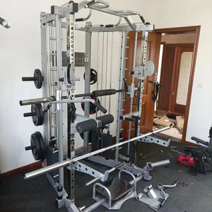 Máquina de Gimnasio Multifuncional para el Hogar: Smith Machine, Rack de Sentadillas y Cable Crossover Todo en Uno - Product Image 4