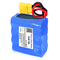 Baterai Lithium Kustom 14.8V 7Ah NMC 4S2P Kapasitas Tinggi untuk Robot Mobile Otonom, Kursi Roda Elektrik, Mesin Pemotong Rumput