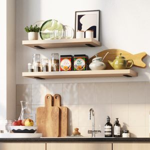 12 Inch Metal <strong>Black</strong> Floating <strong>Shelf</strong> <strong>Bracket</strong> Holds 160+lb, Powder Coated Mounting <strong>Bracket</strong>