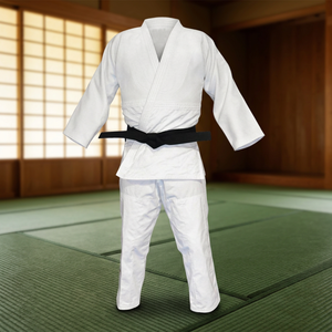 Kimono de judo 100% coton à séchage rapide, approuvé par la FIJ, uniformes d'arts martiaux personnalisés, service OEM, délai de livraison d'échantillons de 7 jours, fabriqué au Pakistan pour hommes - Product Image 2