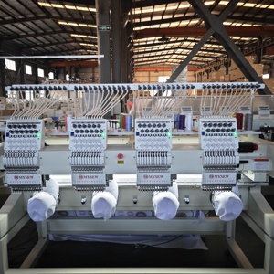 Mjs1204 (45*40cm) khu vực rộng lớn Trung Quốc công nghiệp 12 kim 4 đầu tự động Mũ t Áo sơ mi thêu vi tính giá máy - Product Image 2