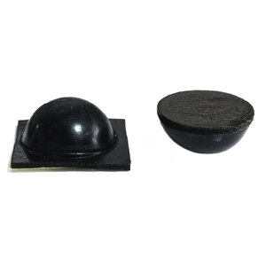 แผ่นยางกันกระแทกแบบครึ่งวงกลมสีดำขนาด 16*8 มม. พร้อมกาวในตัว - Product Image 4