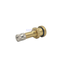 Válvula de Neumático de Latón de Alta Calidad KAISHENG para Camiones, Autobuses y Minibuses - Resistente al Calor y al Ozono, para Reequipamiento/Actualización