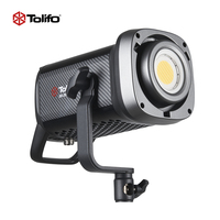 TOLIFO-Équipement d'éclairage pour studio de photographie, SK-200DRGB 200W COB LED, lumière vidéo RVB, support V-mount, batterie, contrôle par application