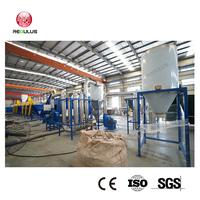 Déchets En Plastique Bouteille D'eau Recyclage Lavage Séchage Machine Usine Ligne De Lavage pour PP PE PVC
