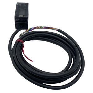 Nouveau capteur numérique à fibre optique RVB CZ-V1 pour détection de couleur industrielle, réponse 1 ms, IP40, montage sur rail DIN, fibre numérique CZ-V1 - Product Image 3