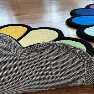 <span class=keywords><strong>Tapis</strong></span> <span class=keywords><strong>de</strong></span> jeu en fausse fourrure personnalisé et populaire, <span class=keywords><strong>tapis</strong></span> <span class=keywords><strong>de</strong></span> chambre coloré à <span class=keywords><strong>fleurs</strong></span>, imprimé pour enfants - Product Image 4