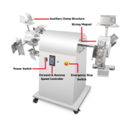 Machine à chocolat creuse compacte avec 10 moules interchangeables pour petites entreprises
