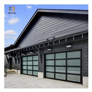 Fabrication <span class=keywords><strong>de</strong></span> panneaux intelligents modernes, portes <span class=keywords><strong>de</strong></span> <span class=keywords><strong>garage</strong></span> sectionnelles résidentielles à portail automatique pour résidentiel - Product Image 2