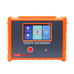 1mA 10mA 0.1A 1A 5A 10A Portable Tester in Hand Handheld DC Resistance Tester of Touch-Screen Operation