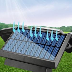 3 Adjustable Heads Solar <b>LED</b> Wall <b>Light</b> Outdoor 3 Lighting Modes Motion Sensor Solar Flood <b>Light</b> for Patio <b>Garage</b> Yard Pathway - Product Image 5