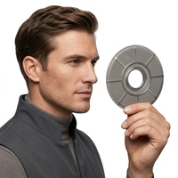 Disque filtrant en maille de fil d'acier inoxydable poreux fritté 100 mailles pour particules plastiques, haute efficacité de filtration pour extrudeuse de plastique