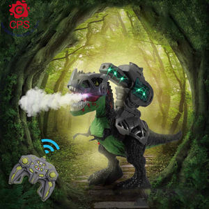 Dinosaurio de <span class=keywords><strong>Juguete</strong></span> con Control Remoto 2.4G, Dinosaurio Caminante con Pistola de Agua, <span class=keywords><strong>Robot</strong></span> Dinosaurio RC para Niños - Product Image 2