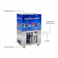 Machine commerciale double usage pour sucettes glacées en tube rond 2023 – Prix fabricant de bâtonnets de crème glacée instantanée pour Dubaï