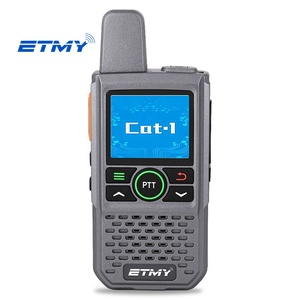 ETMY ET-C6 <span class=keywords><strong>pas</strong></span> <span class=keywords><strong>cher</strong></span> <span class=keywords><strong>longue</strong></span> <span class=keywords><strong>portée</strong></span> POC 4G LTE Radio bidirectionnelle Talkie Walkie De 100km avec écran - Product Image 1