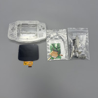 2025 haute luminosité Gameboy pour écran LCD GBA IPS avec boîtier en plastique écran entièrement laminé pour une protection améliorée