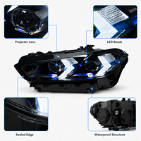 Ensemble de phares LED BK pour BMW X5 2007-2013, style G18, clignotants séquentiels en forme de flèche, plug and play