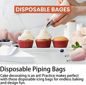 398pcs bánh trang trí nguồn cung cấp Kit Baking công cụ thiết lập cho người mới bắt đầu 3 gói springform bánh Chảo bánh xoay bàn xoay 48 - Product Image 4