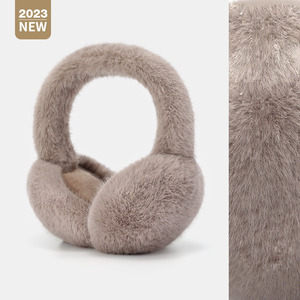 Cache-oreilles d'hiver chaud pour l'extérieur <span class=keywords><strong>Fausse</strong></span> <span class=keywords><strong>fourrure</strong></span> douce au toucher rembourrée à l'intérieur Meilleure vente Populaire pour les jeunes femmes - Product Image 3