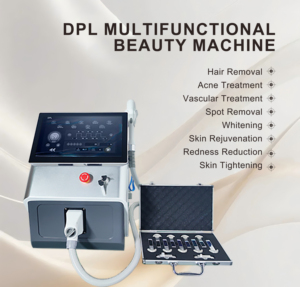 เครื่องกำจัดขนแบบตั้งโต๊ะ Pure Sapphire DPL ฟื้นฟูผิวด้วยแสง ลดเลือนริ้วรอย ผิวขาวใส <span class=keywords><strong>รักษา</strong></span><span class=keywords><strong>สิว</strong></span> ลดรอยดำ บริเวณหลอดเลือด แปรงทำความสะอาดผิวหน้า UK/US - Product Image 1