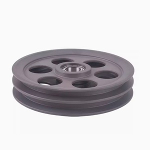 Polea de Alambre para Almacenamiento de Correas en V, Acero D100-D500, Pulido Fino, Anodizado Duro, Marca SG OEM, Diámetro Interior de 30 mm, 1 Ranura - Product Image 2