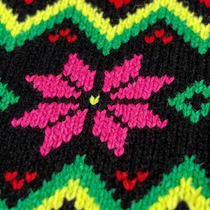 Red and Black <strong>Christmas</strong> Sweater <strong>Women</strong> Nordic Reindeer Fair Isle Knitted Pullover Wholesale OEM Factory Custom <strong>Jumper</strong> - Product Image 6