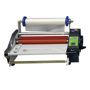 Machine à plastifier automatique <span class=keywords><strong>A3</strong></span> à chaud ou à froid <span class=keywords><strong>pour</strong></span> feuilles de film, plastification double face - Product Image 1