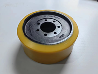 Longue durée de vie 343X140-80mm 7 trous Référence Jungheinrich Roue de traction en polyuréthane Vulkollan 50030525