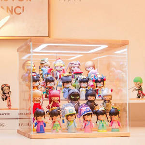 Boîte <span class=keywords><strong>de</strong></span> présentation LED en acrylique transparent haut <span class=keywords><strong>de</strong></span> gamme, boîte <span class=keywords><strong>de</strong></span> présentation <span class=keywords><strong>de</strong></span> <span class=keywords><strong>table</strong></span>, vitrine moderne pour figurines <span class=keywords><strong>de</strong></span> jouets, personnages, modèle <span class=keywords><strong>Lego</strong></span> - Product Image 2