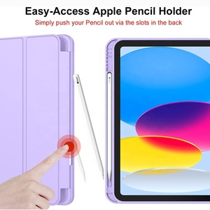 Ốp lưng <span class=keywords><strong>iPad</strong></span> Air 11 inch thế hệ thứ <span class=keywords><strong>7</strong></span>/6 (M3/M2) 2025/2024 & <span class=keywords><strong>iPad</strong></span> Air thế hệ thứ 5/4 10.<span class=keywords><strong>9</strong></span> inch 2022/2020 có giá đỡ bút - Product Image 4