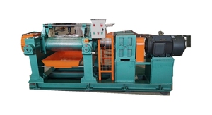 고무 가공용 고급 2 롤러 오픈 믹싱밀 새로운 자동 닙 조정 경화 프레스 Type-X(S)K 시리즈 - Product Image 5