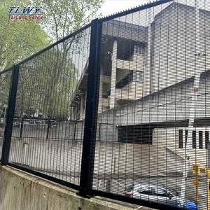 Hot Sale High Security <strong>Border</strong> Fence Hot Dipped Galvanized Welded Steel Wire Mesh Panels 358 Prison Fence Anti Climbing <strong>Fencing</strong> - Product Image 6