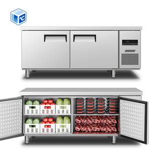 High-Efficiency Compressor Single Duuble Temperature Under Counter Refrigerator Kitchen Fridge and <b>Freezer</b> for Home BJD-012 Comm - Product Image 4