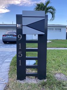 Tùy chỉnh biệt thự kim loại thép hộp thư USA Home Garden mail Box hiện đại Hộp Thư - Product Image 6