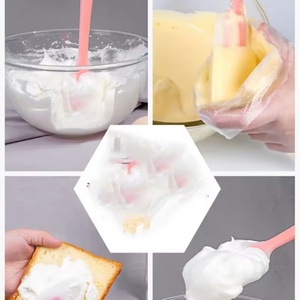 Wholesale <b>Silicone</b> Scraper Kitchen Accessories Heat Resistant <b>Baking</b> Tools Kitchen <b>Silicone</b> Spatulas - Product Image 5