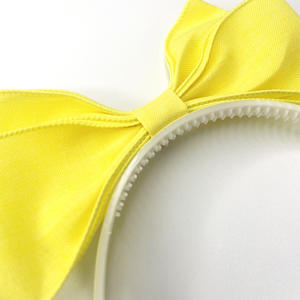 Fascia per capelli con fiocco a doppio strato per bambini alla moda e dolce principessa Color caramella accessorio per capelli - Product Image 6